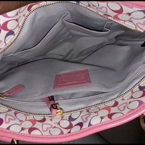 Three Leather Coach Purse